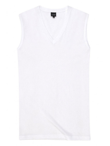Smanicato Ina in cotone - scollo a v
